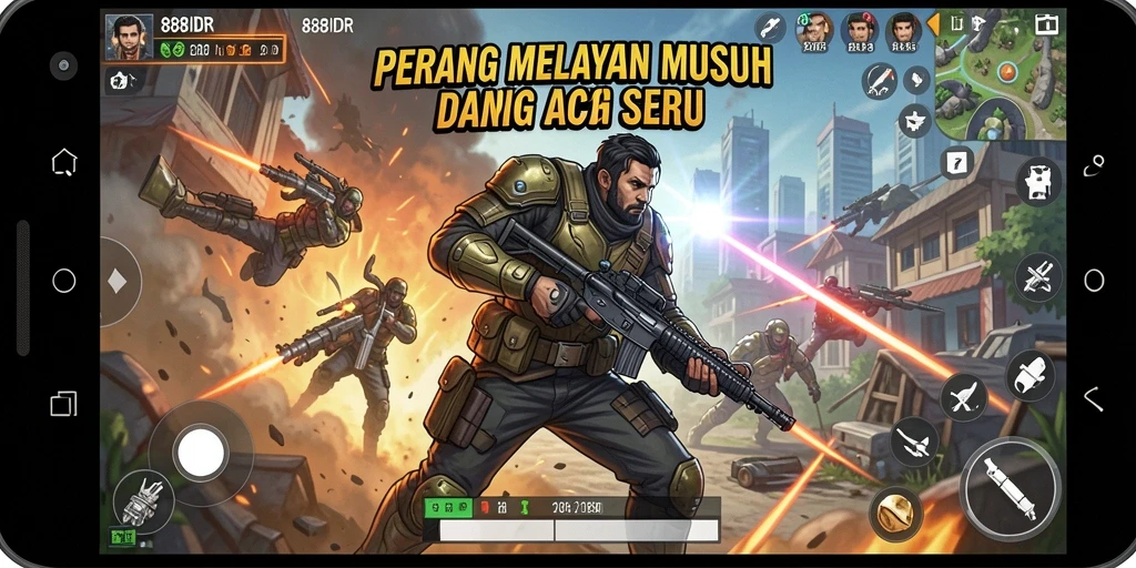 Tangkapan layar utama dari gameplay seru 888IDR.