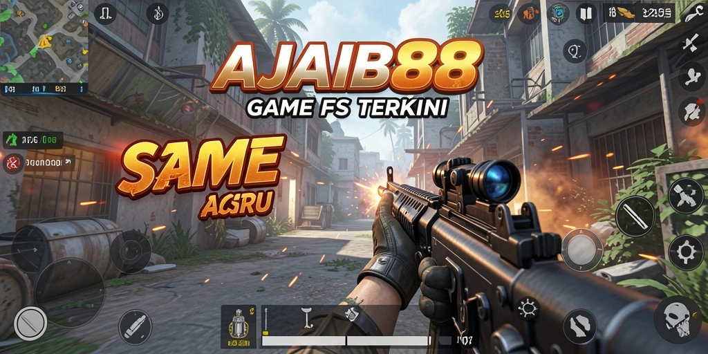 Gameplay seru AJAIB88 dengan aksi tembak-menembak yang mendebarkan.