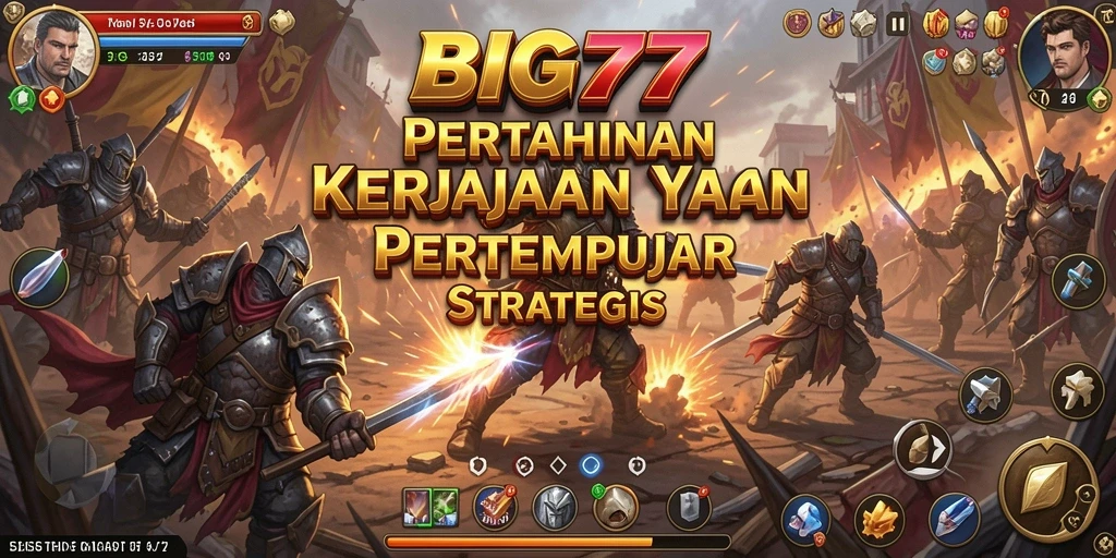 Gameplay Tower Defense yang penuh aksi dan strategi.
