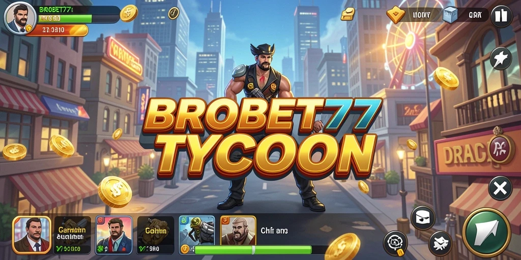 Tampilan gameplay Tycoon yang menarik dalam BROBET77.