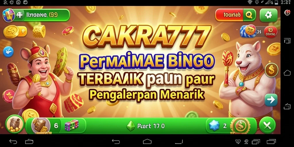 Gameplay menarik dan interaktif CAKRA777 dalam permainan Bingo.