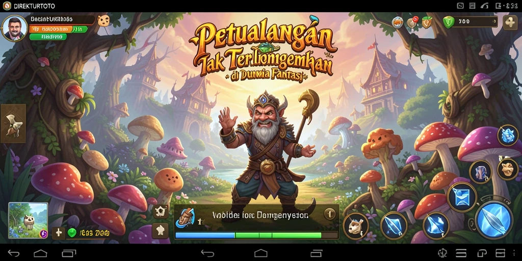 Tampilan gameplay petualangan yang mengasyikkan di DIREKTURTOTO.