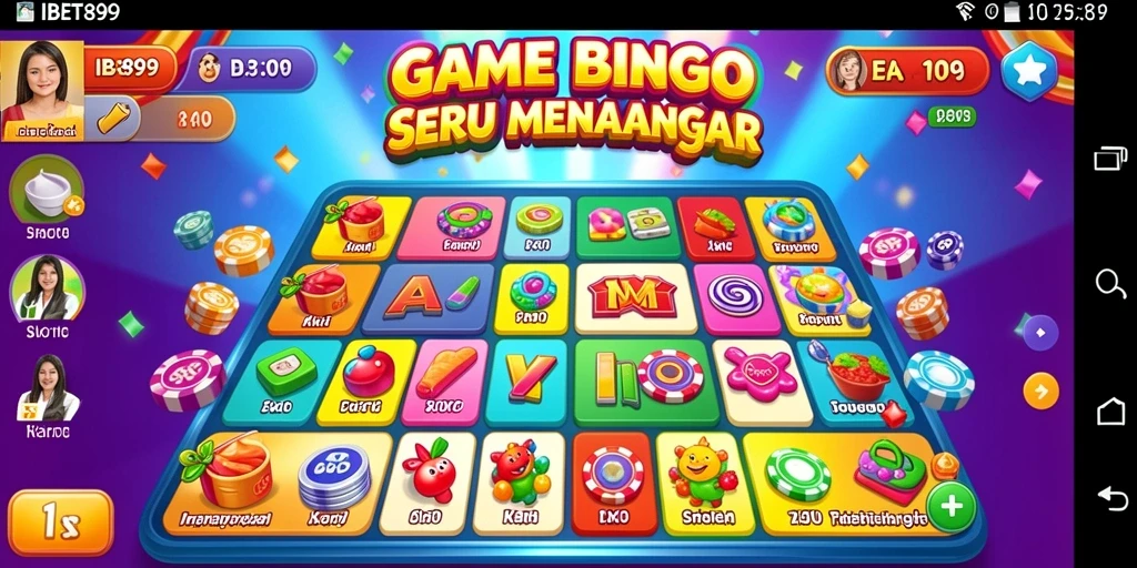 Tampilan Gameplay Bingo di IBET899 yang seru dan interaktif.