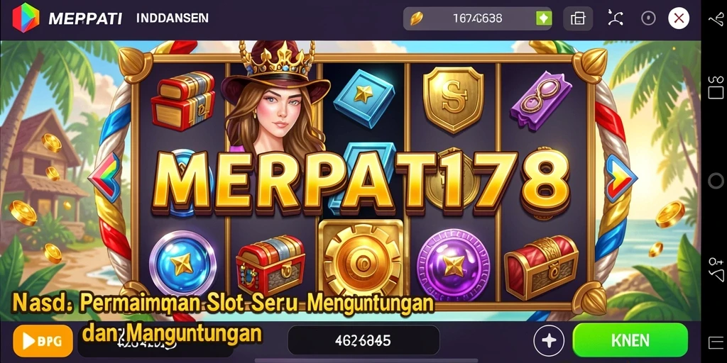 Screenshot gameplay MERPATI178 menampilkan aksi Slot yang mendebarkan.