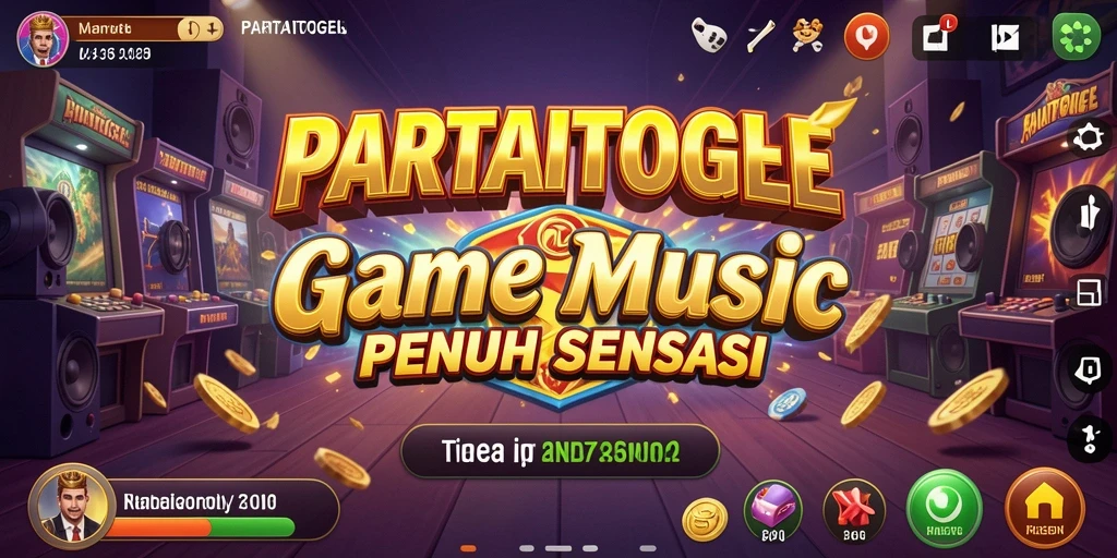 Screenshot utama PARTAITOGEL memperlihatkan gameplay musik yang mengasyikkan.