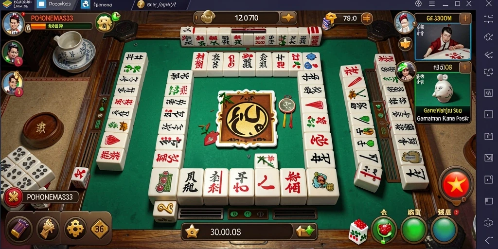 Tampilkan gameplay Mahjong yang seru dan menantang.