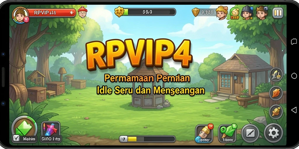 Tampilan gameplay RPVIP4 yang menarik dan santai.