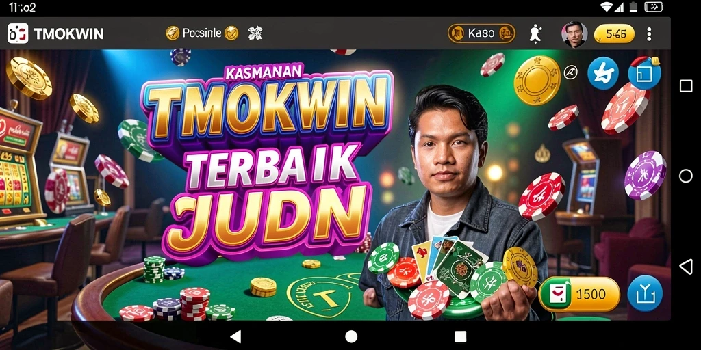 Tampilan gameplay seru lain dari TMOKWIN yang menampilkan perjudian kasino yang mengasyikkan.