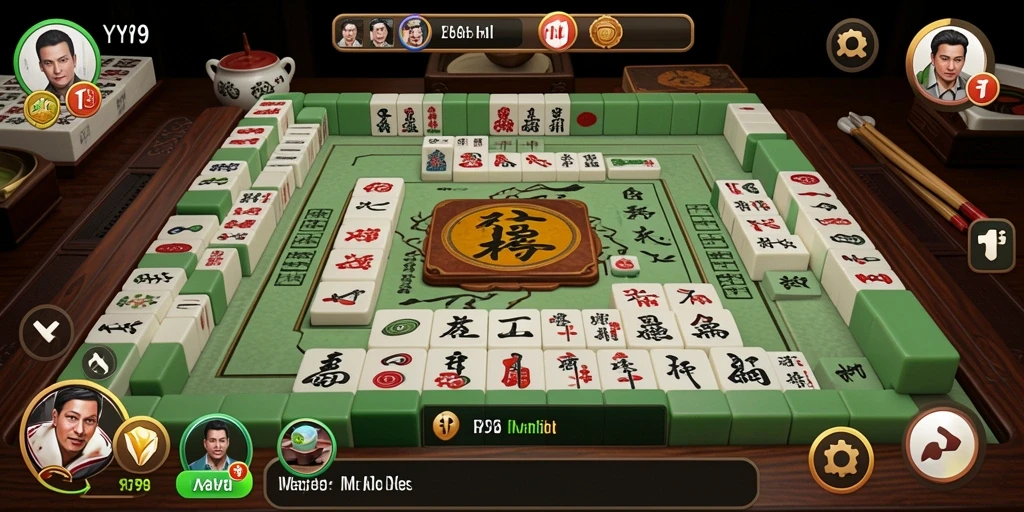Tampilan gameplay Y89 yang asyik dan menantang permainan Mahjong.